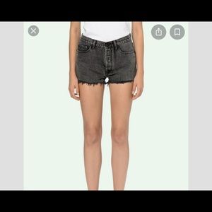Acne Studios DIY cutoff jean Shorts